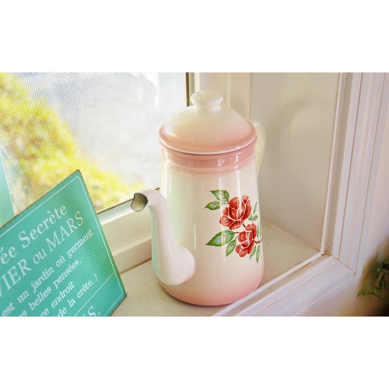 アンティーク・イマン imane スカーレットローズ コーヒーポット 1L