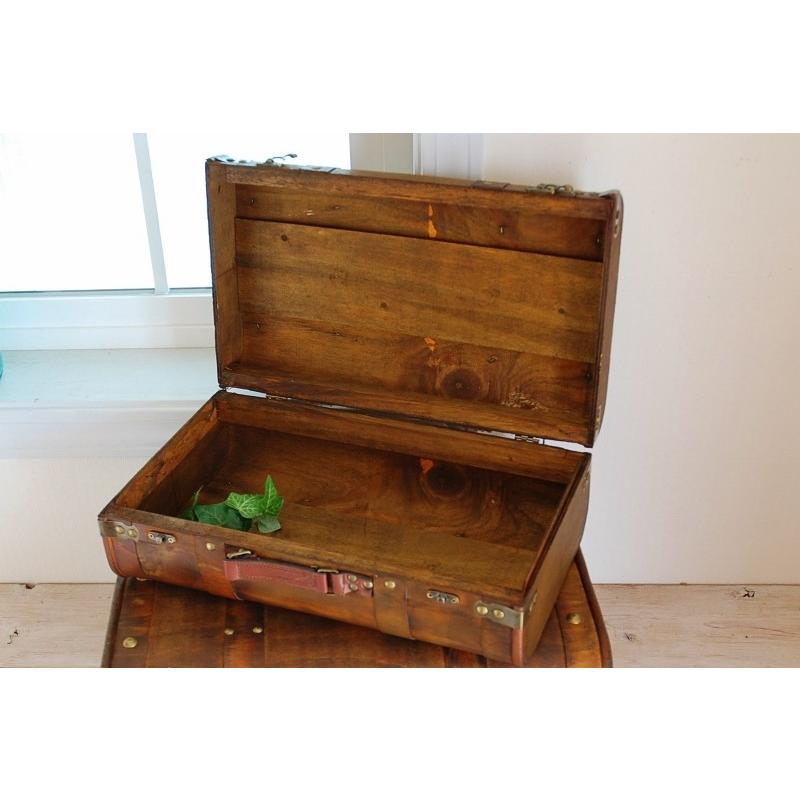 ラスティーアールトランク 2点セット トランク収納 レトロ 飾り