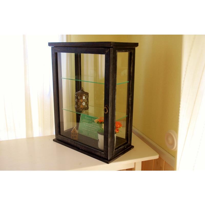 ノアール・コレクションシェルフ 大きい レトロ ショーケース