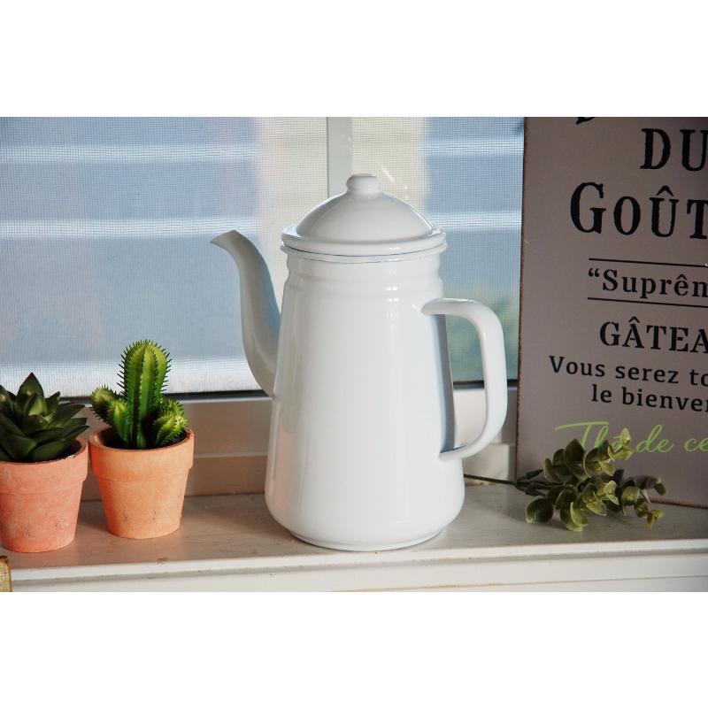 コーヒーポット 送料無料 IH対応 ドリップポット ホーローポット