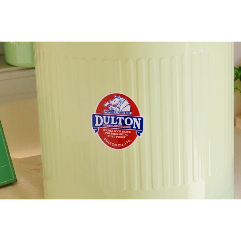 DULTON（ダルトン） ごみ箱 ブリキ缶 大きい レトロ ガベージ カン 缶