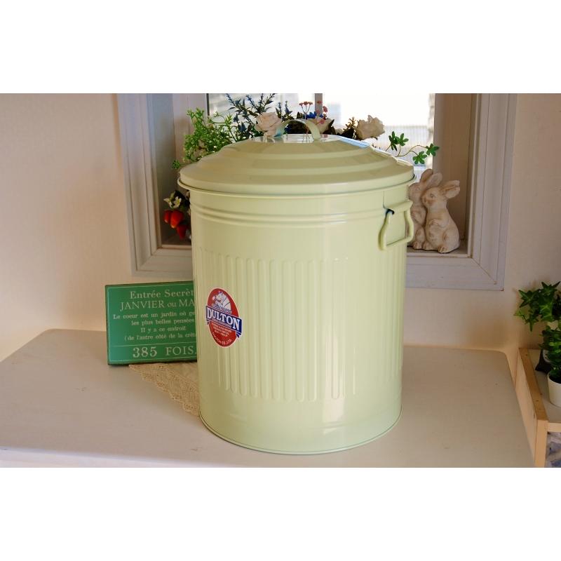 DULTON（ダルトン） ごみ箱 ブリキ缶 大きい レトロ ガベージ カン 缶