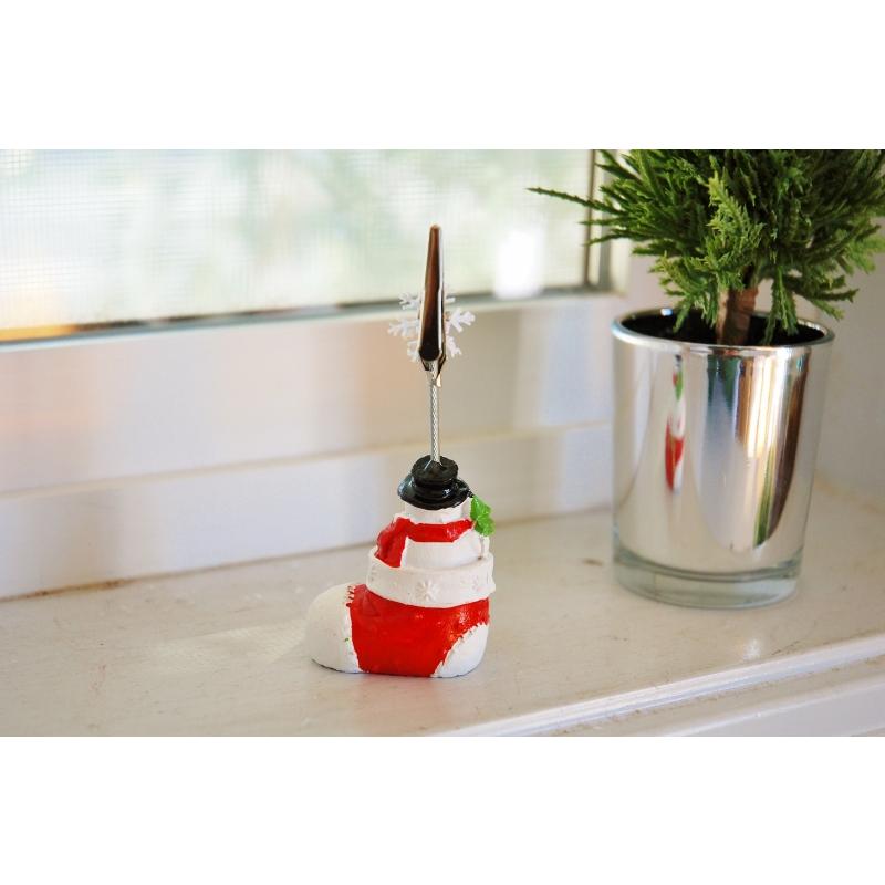 クリスマス雑貨 コベントガーデン クリップスノーマン クリップ