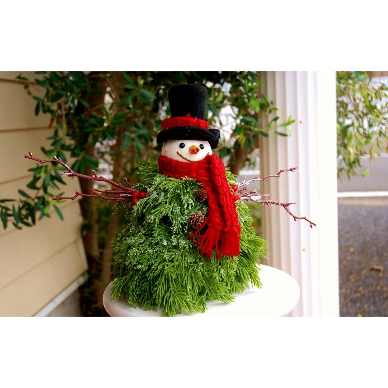 クリスマスシーズン飾り　スノーマン置物 雪だるま スノーマン オブジェ 置物 クリスマス 飾り インテリア