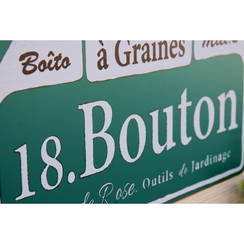 ブリキサイン ガーデニング雑貨 ブリキ看板 友膳 ガーデン雑貨