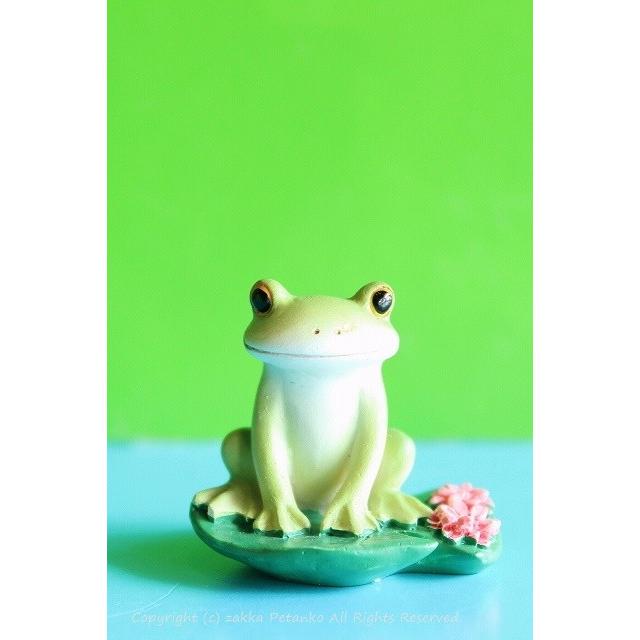 カエル 置物 カエル座り 雑貨通販 Zakka Petanko 通販 Yahoo ショッピング