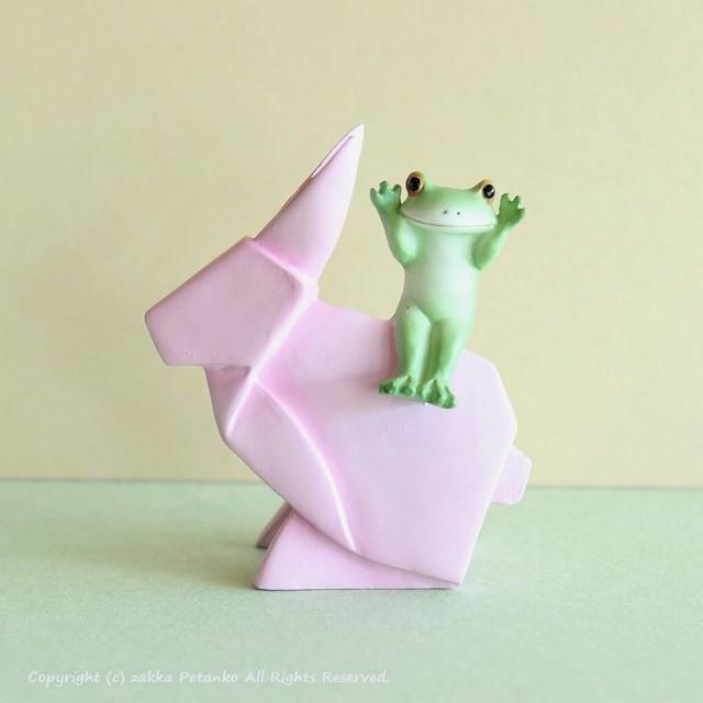 カエル 置物 折り紙 ウサギ 雑貨通販 Zakka Petanko 通販 Yahoo ショッピング
