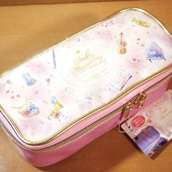 可愛い文具セット ハンドルバニティペンケース＆鉛筆のセット（DOLCE