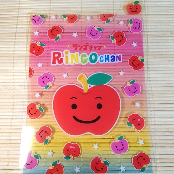 可愛い りんごちゃん ダイカット下敷き（赤リンゴ） 05086/RINGO CHAN
