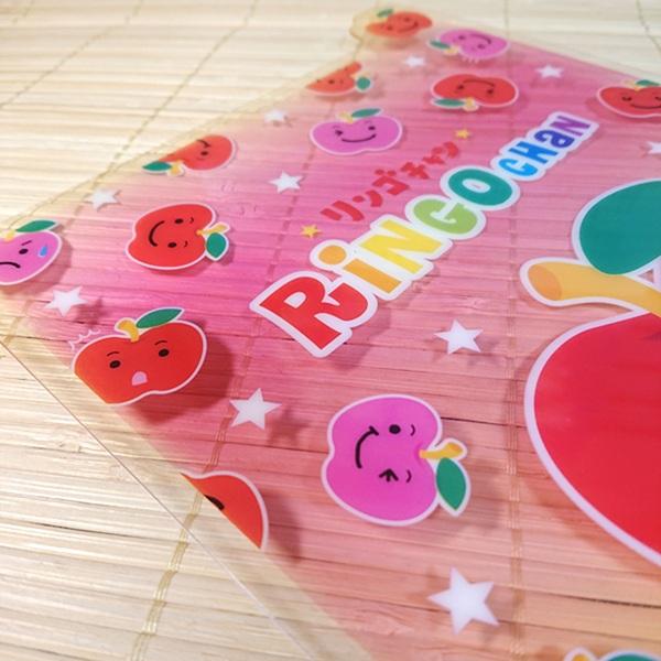 可愛い りんごちゃん ダイカット下敷き（赤リンゴ） 05086/RINGO CHAN