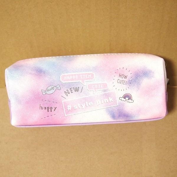 ラメ入り ミニBOXペンケース（STYLE PINK） 06815 かわいい 筆箱