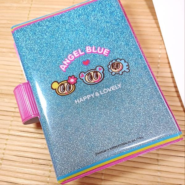 にゃむ専用 エンジェルブルー 6穴 シールバインダー+リフィル10枚 136636/カワキラ