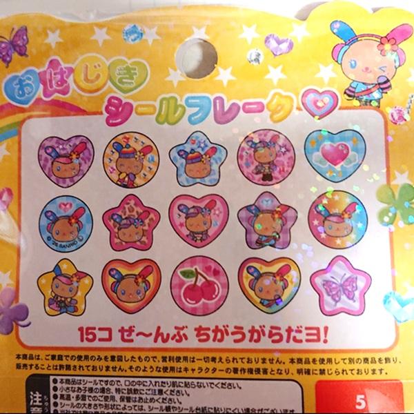 sanrio（サンリオ） おはじきシール フレーク（ウサハナ/ポップギャル