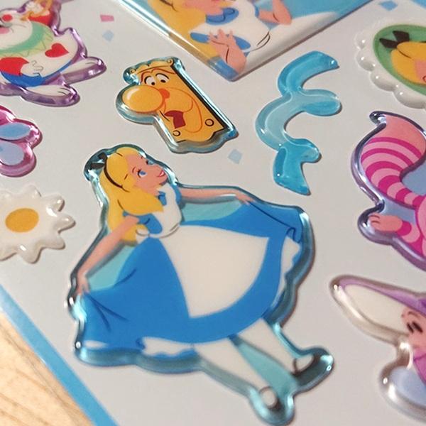 Disney（ディズニー） ぷっくり盛り上がった ポッピングフォトシール