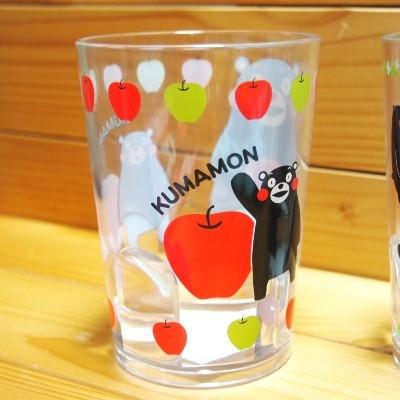 くまモン ビッグクリアカップ（りんご） 熊本県のゆるキャラKUMAMON