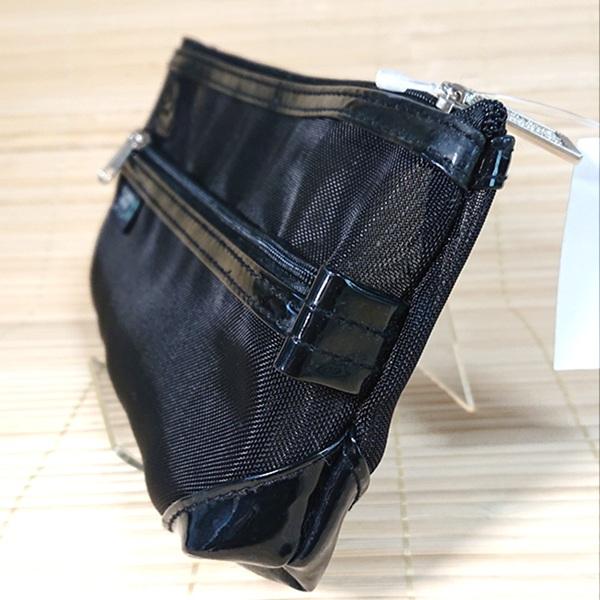 中の小物が見えます！メッシュ ポーチ ペンケース（ブラック）17910/外