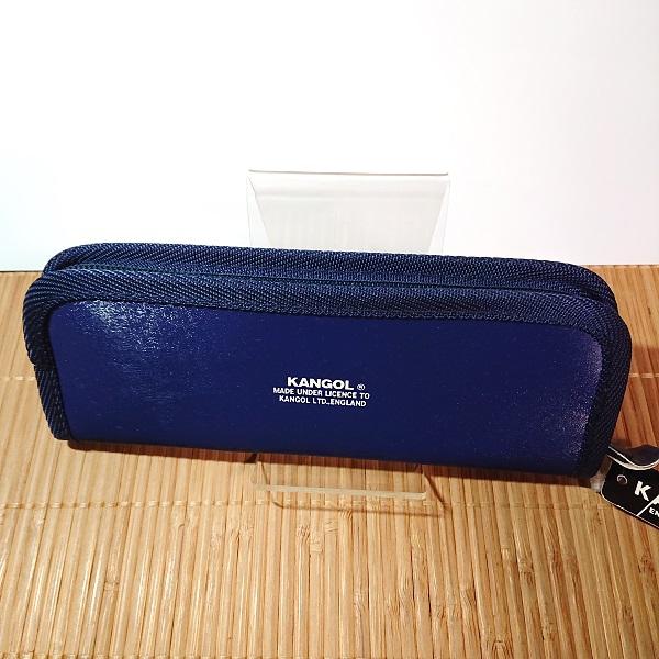 KANGOL（カンゴール）ミニペンケース（ネイビーブルー）23482