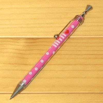 min!ドット柄シャープペンシル(ピンク) : 雑貨のぱんぷきん - 通販