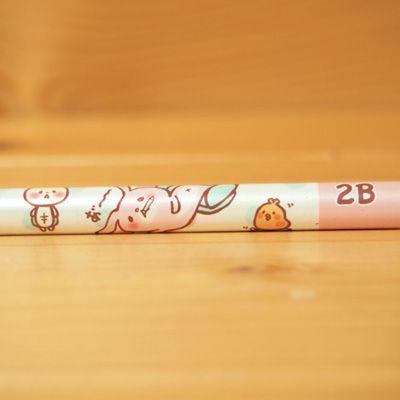 あしたからほんきだす。2B鉛筆（ピンク） : 雑貨のぱんぷきん - 通販