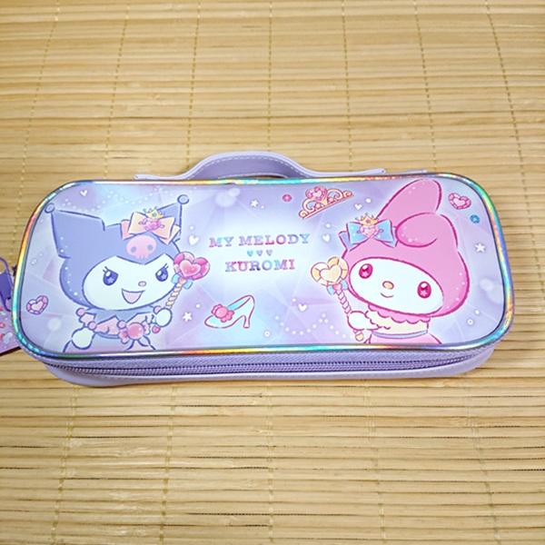 ポチャッコ サンリオ マイメロ＆クロミ 持ち手付き ラウンドファスナー