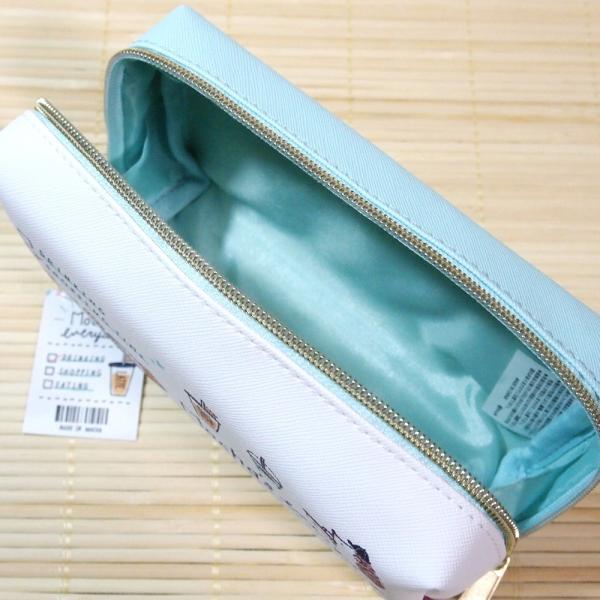 ペンケース 可愛いハリネズミ（ハリズライフ）34133/ブルー ペンポーチ