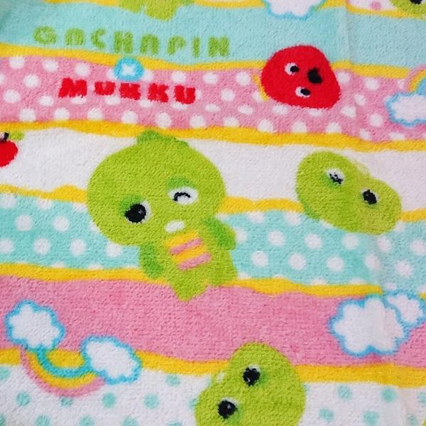 ガチャピン＆ムック ハンドタオル（おでかけ）41960/ウォッシュタオル