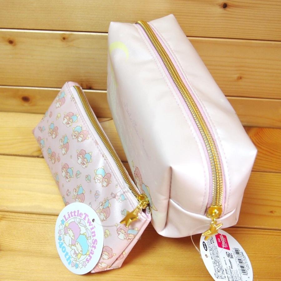 キキララ　マスコット付き　ボールペン＆シャープペン　プチケースセット キキララ マスコット付き ボールペン＆シャープペン プチケースセット