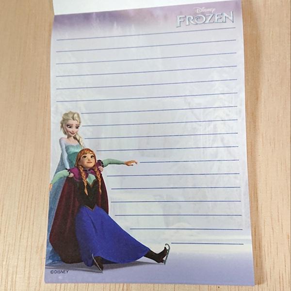 ディズニー アナと雪の女王 A6サイズ メモ帳（三人）メモパット 60292