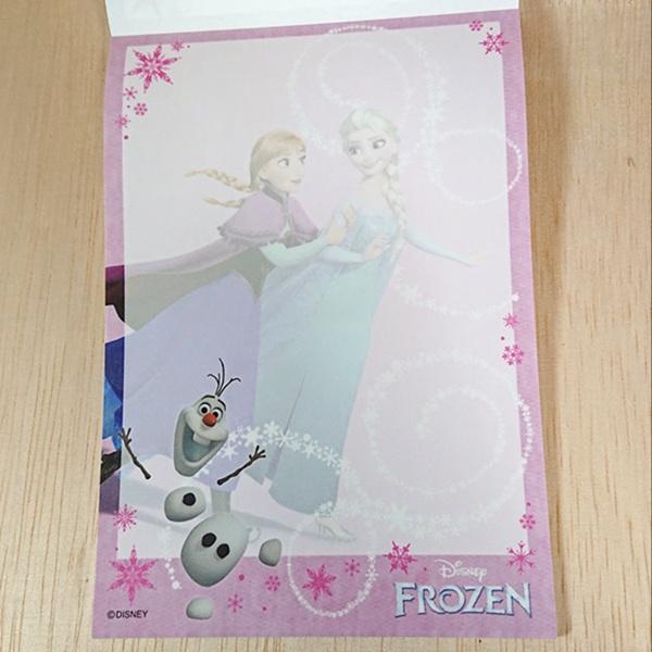 ディズニー アナと雪の女王 A6サイズ メモ帳（三人）メモパット 60292