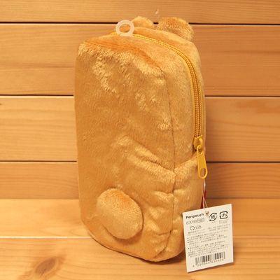 ぬいぐるみペンポーチ（クマ）ペンケース ポーチ 26*28*29 : 雑貨の