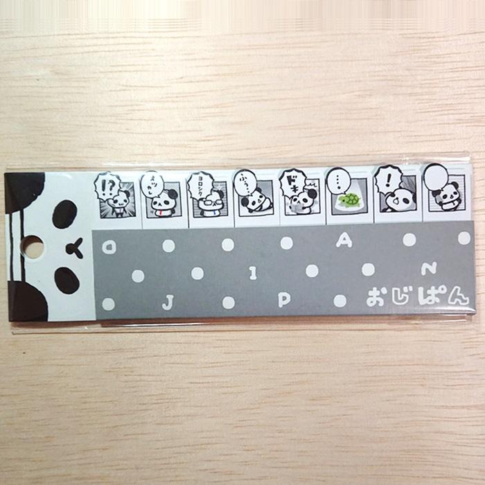平成レトロ　おじぱん　おじさんなパンダ　シール　メモ　ノート　8点セット 平成レトロ おじぱん おじさんなパンダ シール メモ ノート 8点セット