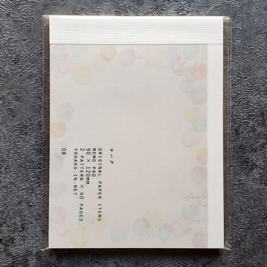 ヨハク メモ帳 08 アコガレ :M-050:雑貨ショップ RAIN DROPS - 通販 - Yahoo!ショッピング