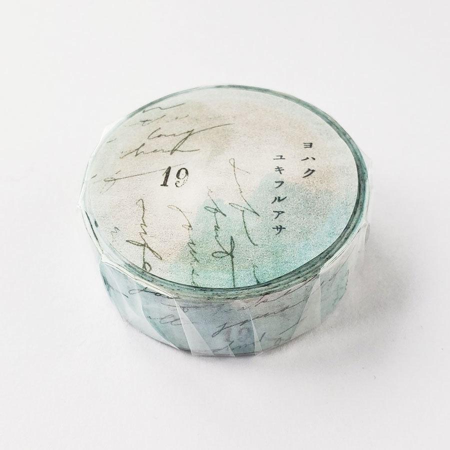 ヨハク マスキングテープ ユキフルアサ : 文具雑貨ショップ RAIN DROPS