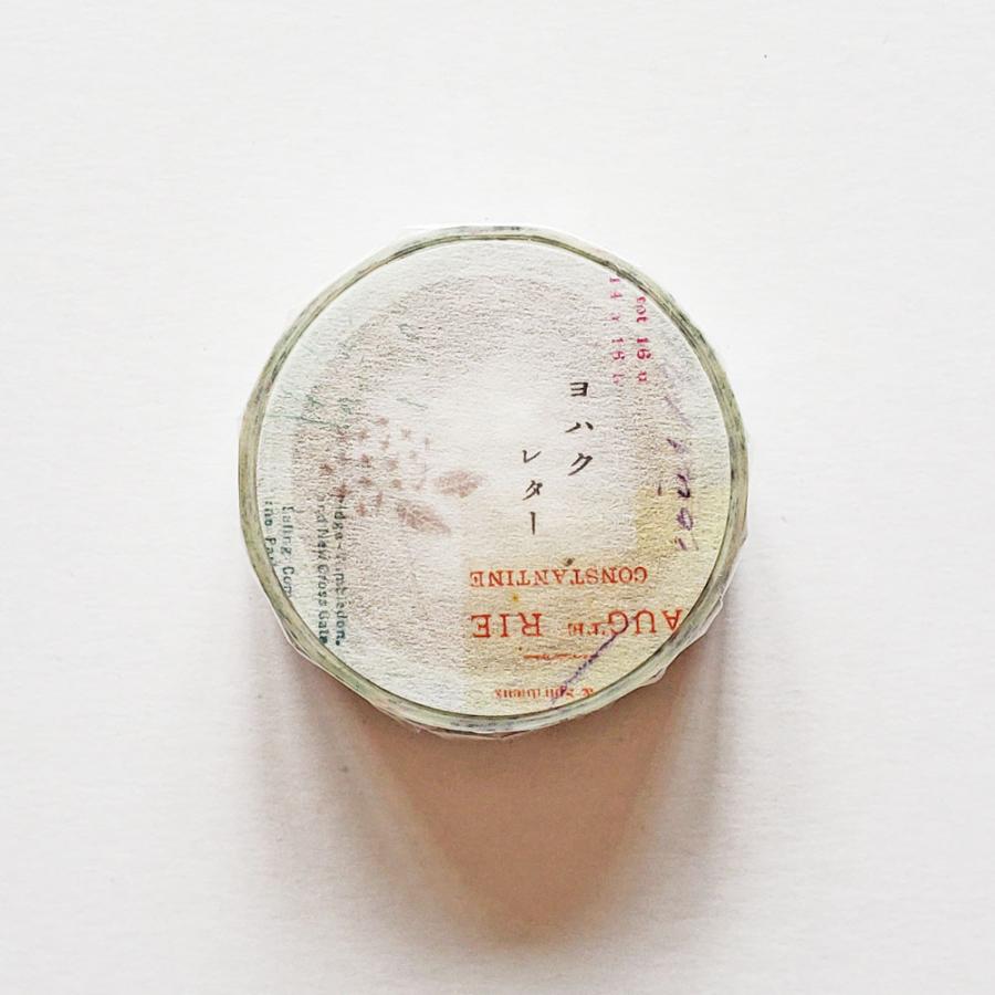 ヨハク マスキングテープ レター : 文具雑貨ショップ RAIN DROPS