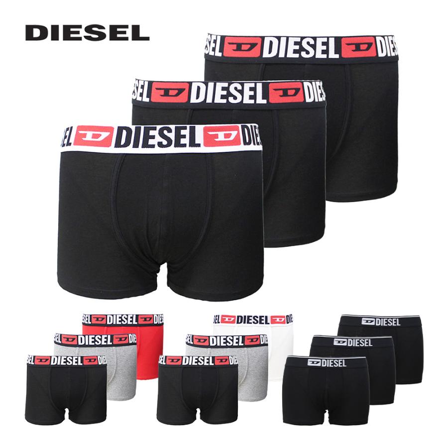 DIESEL ディーゼル ボクサーパンツ 3枚組 アンダーウェア 下着 DIESEL ディーゼル ボクサーパンツ 3枚組 アンダーウェア 下着