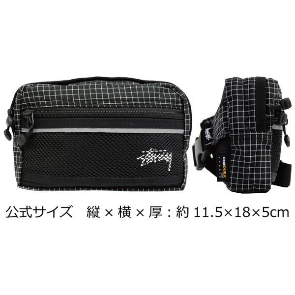 レア/廃番【ステューシー】ユーティリティー ミリタリー ボディバッグ 黒ブラック レア/廃番【ステューシー】ユーティリティー ミリタリー ボディ