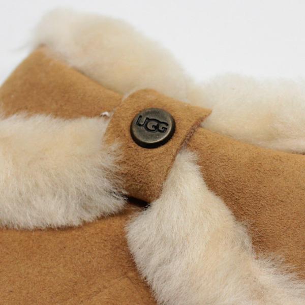 UGG 正規店購入 アグ シープスキン ターン ボウ グローブ 羊革 手袋 UGG 並行輸入品 アグ 手袋 レディース 暖かい シープスキン 革
