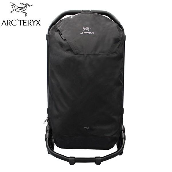 ARC'TERYX ARCTERYX アークテリクス V80 ROLLING DUFFEL ローリング ダッフル トラベルバッグ キャリーケース バッグ メンズ レディース 80L 20847 ブラック｜zakka-tokia