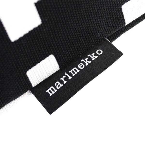 並行輸入品 marimekko マリメッコ Logo Notko ロゴ ノトゥコ トートバッグ エコバッグ バッグ レディース A4 ブラック 047312 プレゼント ギフト 通勤 通学の画像