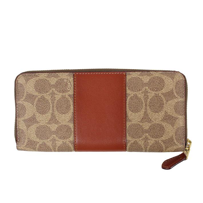 COACH（コーチ） 並行輸入品 ACCORDION ZIP WALLET アコーディオン