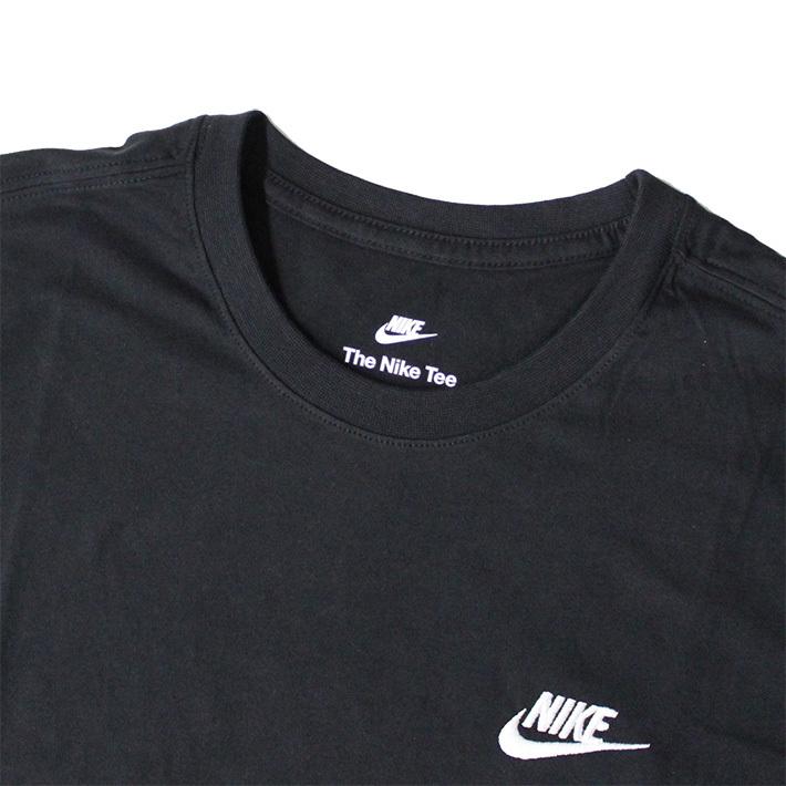 クーポン配布中！NIKE ナイキ スポーツウェア クラブ Tシャツ カットソー スリーブ 半袖 メンズ ロゴ プリント ブラック AR4999 013 通勤 通学 父の日｜zakka-tokia｜03