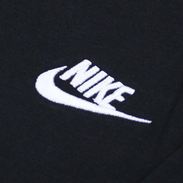 NIKE ナイキ Men's long T-shirt メンズ ロング Tシャツ カットソー スリーブ 長袖 メンズ ロゴ プリント ブラック ar5194 010 ルームウェア 部屋着 母の日｜zakka-tokia｜05