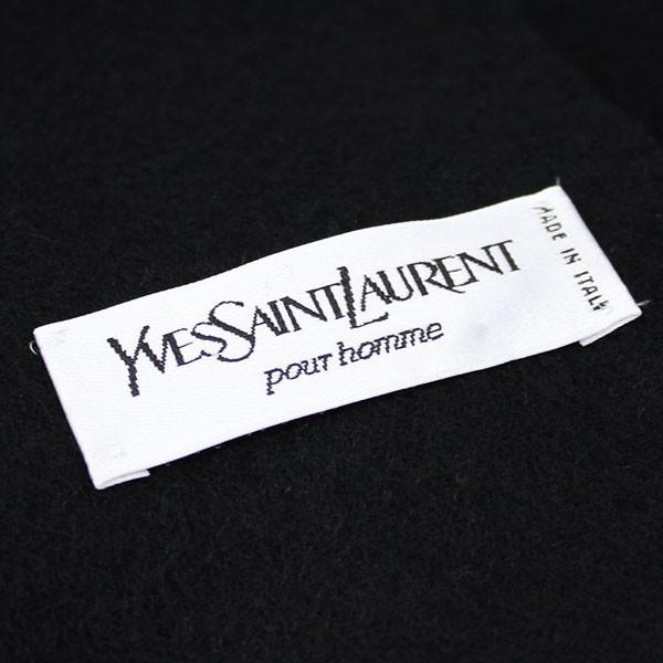 YSL YVES SAINT LAURENT イヴサンローラン Authentic Wool Scarf YSL YVES SAINT LAURENT イヴサンローラン Authentic Wool Scarf