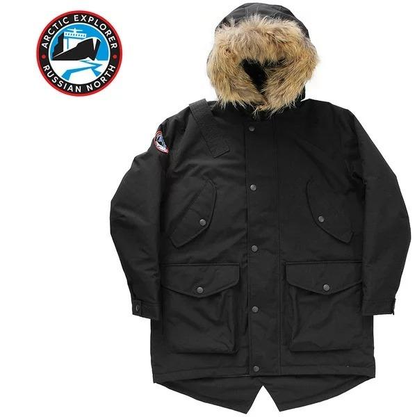 アークティックエクスプローラー　ダウン　ベルーガ　ボタン部分訳あり ARCTIC EXPLORER（アークティックエクスプローラー） 並行輸入品