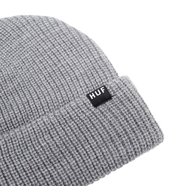 HUF（ハフ） 並行輸入品 USUAL BEANIE ユージュアル ビーニー グレー