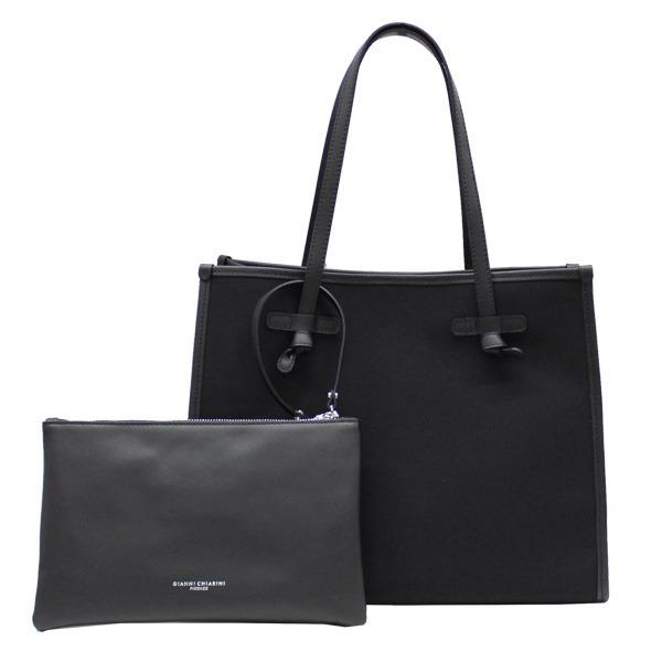 【極美品】ジャンニ キアリーニ マルッチェラ 黒 トートバッグ MARNI（マルニ） 並行輸入品 GIANNI CHIARINI ジャンニ キアリーニ