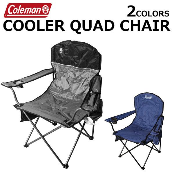 Coleman コールマン COOLER QUAD CHAIR クーラークアッドチェアー チェア ベンチ 椅子 キャンプ アウトドア ブルー