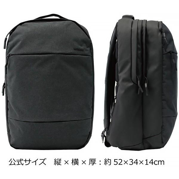 Incase インケース City Collection Backpack シティー コレクション バックパック デイパック メンズ レディース CL55450 A4 ブラック 母の日｜zakka-tokia｜04