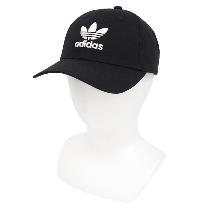 adidas Originals アディダス オリジナルス トレフォイル ベースボールキャップ 帽子 デイリーキャップ CAP EC3603 メンズ レディース ブラック 黒 母の日｜zakka-tokia｜06