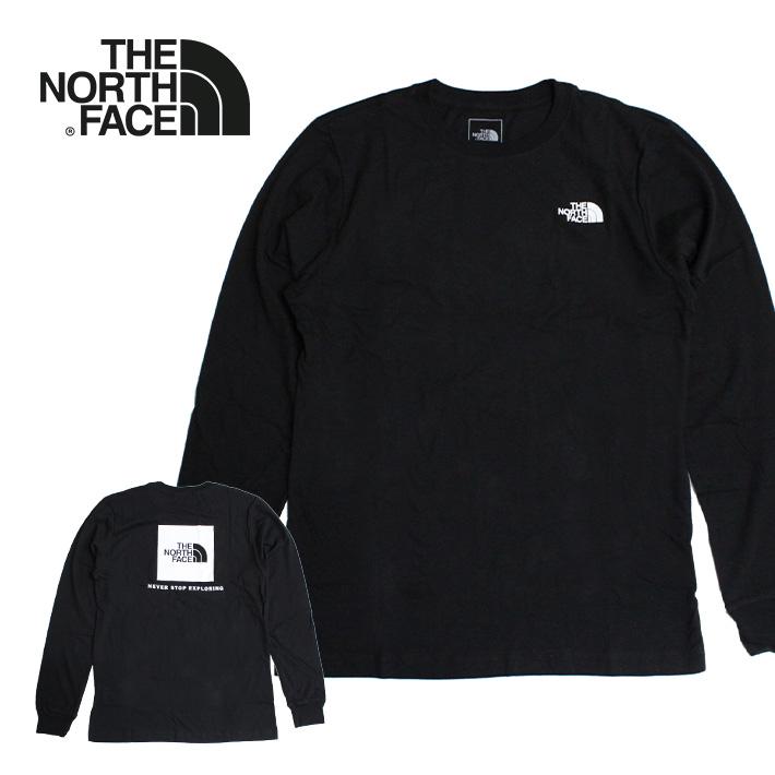 並行輸入品 THE NORTH FACE ザ ノースフェイス Evolution Box NSE Regular Long-Sleeve Tee エボリューション ボックスNSE Tシャツ NF0A8B68 ロンT | THE NORTH FACE